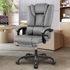 Silla Ejecutiva Ergonómica Guessky 360 en PU Cuero