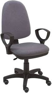 Silla Giratoria Express 206.GR+BR con Brazos - Gris