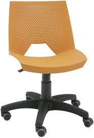 Silla Giratoria Express Strike Naranja 60x60x77 cm