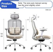 Sillas Ergonómicas Transpirables para Oficina YYYFCING