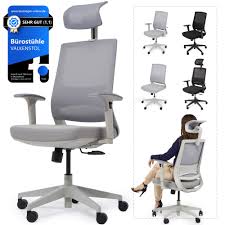 Silla de Oficina Ergonómica VALKENSTOL M2 - Gris