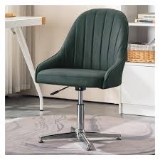 Silla de Oficina Acolchada sin Ruedas