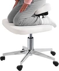 Silla Ergonómica de Rodillas Versátil con Reposapiés