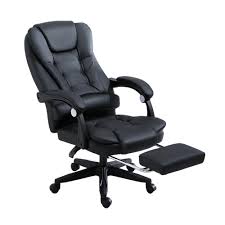 Silla Ergonómica Giratoria 360° con Reposapiés y Respaldo Inclinable