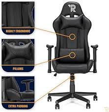 Silla Gaming Ranqer Felix - Reposabrazos y Respaldo Ajustables