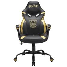 Silla Gaming Junior Harry Potter - Negro y Oro