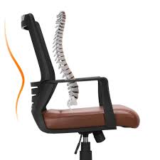 Silla de Oficina Ergonómica Giratoria Yaheetech