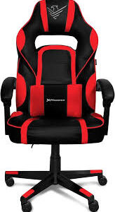 Silla Gaming Phoenix: Ajustable y Reclinable (Roja)