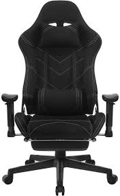 Silla Gaming Ergonómica WOLTU con Reposacabezas y Reposapiés