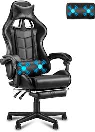 Silla Gaming Soontrans con Masaje y Reposapiés