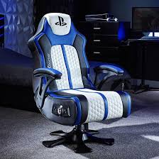 Silla Gamer X ROCKER Playstation Legend 2.1 con Bluetooth y Vibración