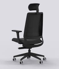 Silla de Oficina Ergonómica Negra Profesional Forma 5