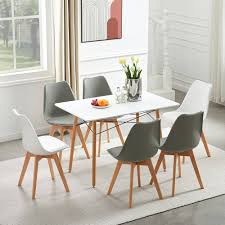 Juego de Comedor LafeuR: 6 Sillas Elegantes