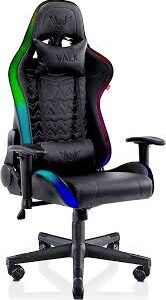 Silla Gaming VALK Skadi RGB con Luces LED y Reclinable