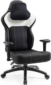Silla Gaming Ergonómica Dowinx con Cuero PU para Personas Pesadas