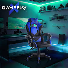 Silla Gaming Ergonomía Azul Mc Haus Gameplay X